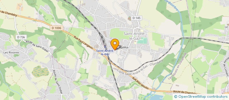 localisation de l'entreprise MONSIEUR JEAN-CHRISTOPHE LAZZAROTTO  SAINT-ANDRE-LE-GAZ