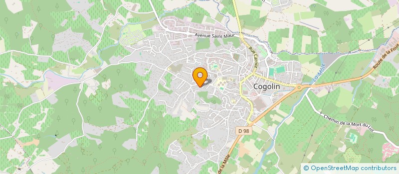 localisation de l'entreprise MONSIEUR JEAN CHRISTOPHE LEBLANC à COGOLIN