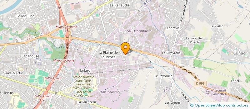 localisation de l'entreprise MONSIEUR JEAN-CHRISTOPHE LECOCQ à ALBI