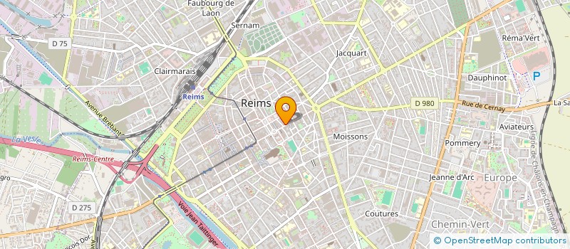 localisation de l'entreprise MONSIEUR JEAN-CHRISTOPHE LELEU  REIMS