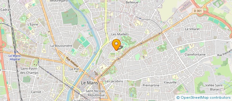 localisation de l'entreprise MONSIEUR JEAN-CHRISTOPHE LEMER  LE MANS