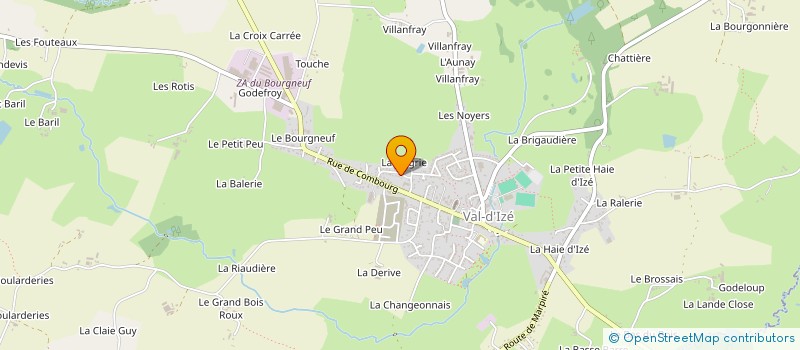 localisation de l'entreprise MONSIEUR JEAN CHRISTOPHE LEPRETRE  VAL-D'IZE