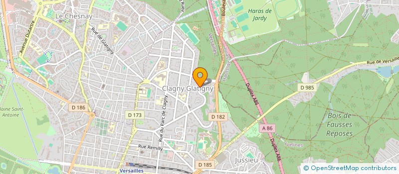 localisation de l'entreprise MONSIEUR JEAN-CHRISTOPHE LEROY à VERSAILLES