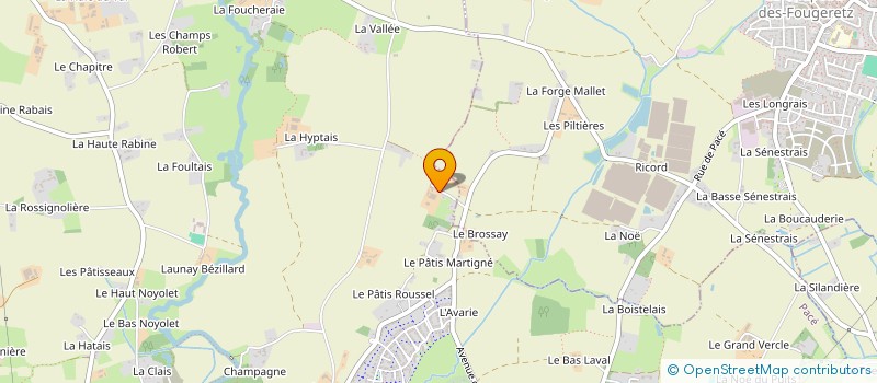 localisation de l'entreprise MONSIEUR JEAN-CHRISTOPHE LESAIGE  PACE