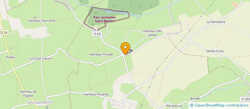 localisation de l'entreprise MONSIEUR JEAN-CHRISTOPHE LETERRIER  MONTAIGU-LA-BRISETTE