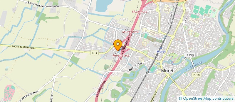 localisation de l'entreprise MONSIEUR JEAN-CHRISTOPHE LIEBAERT  MURET