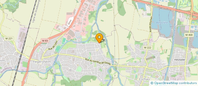 localisation de l'entreprise MONSIEUR JEAN-CHRISTOPHE LUBELLI  FEGERSHEIM