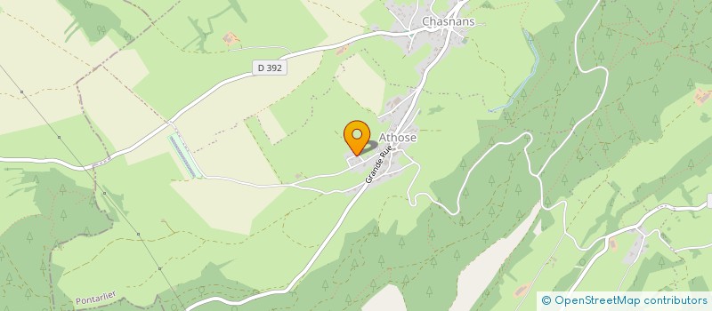 localisation de l'entreprise MONSIEUR JEAN-CHRISTOPHE MAIRE  LES PREMIERS SAPINS