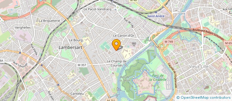 localisation de l'entreprise MONSIEUR JEAN-CHRISTOPHE MALBRANQUE à LAMBERSART