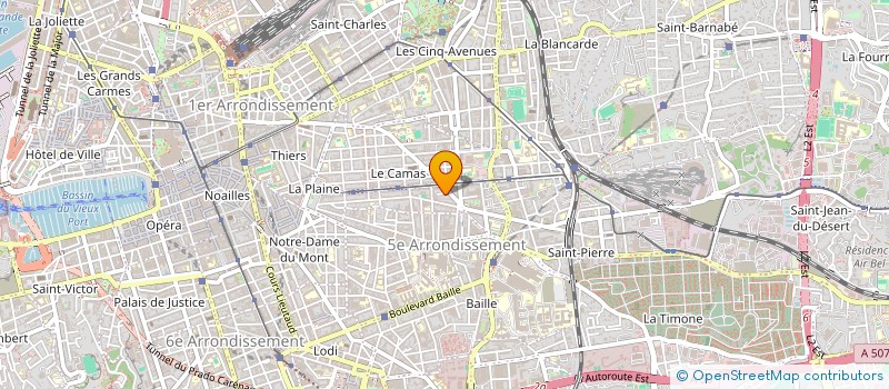 localisation de l'entreprise MONSIEUR JEAN-CHRISTOPHE MANCA  MARSEILLE