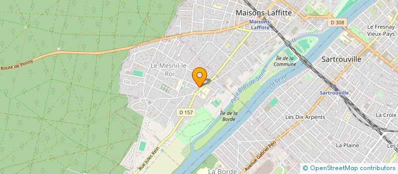 localisation de l'entreprise MONSIEUR JEAN-CHRISTOPHE MARIE  LE MESNIL-LE-ROI