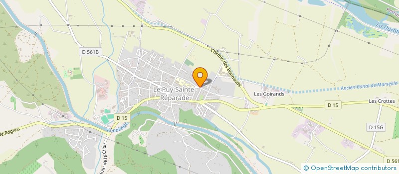 localisation de l'entreprise MONSIEUR JEAN-CHRISTOPHE MARIE  LE PUY-SAINTE-REPARADE