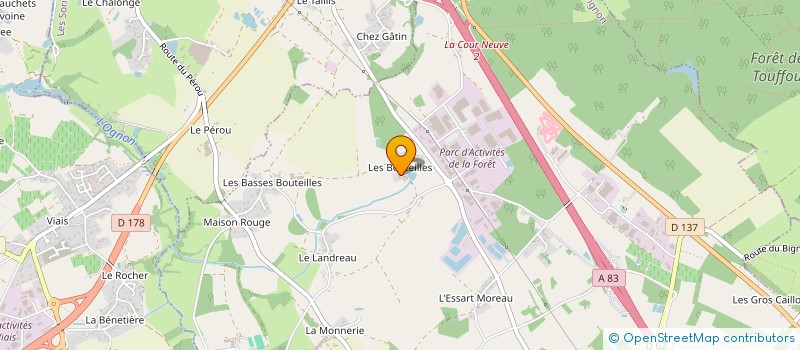 localisation de l'entreprise MONSIEUR JEAN-CHRISTOPHE MARTIN  LE BIGNON