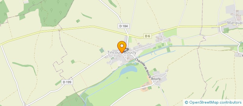 localisation de l'entreprise MONSIEUR JEAN-CHRISTOPHE MICHEL  TINCOURT-BOUCLY
