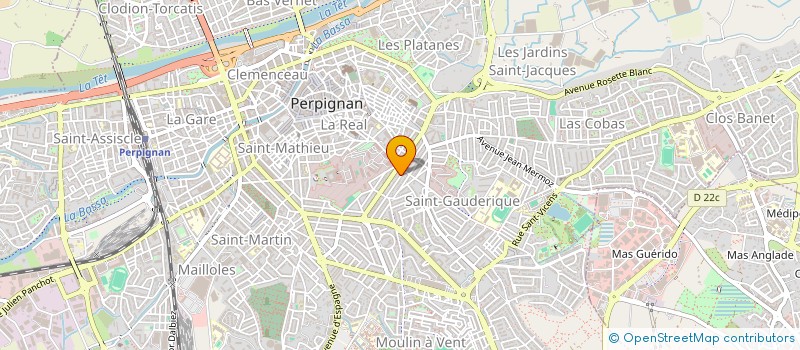 localisation de l'entreprise MONSIEUR JEAN CHRISTOPHE MILHET à PERPIGNAN
