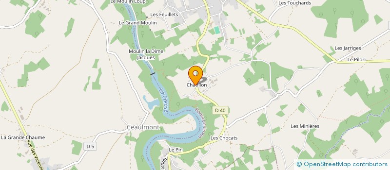 localisation de l'entreprise MONSIEUR JEAN-CHRISTOPHE MITON à BADECON-LE-PIN