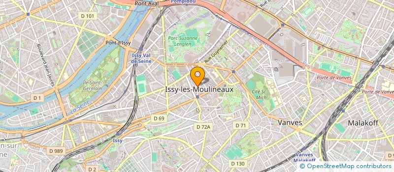 localisation de l'entreprise MONSIEUR JEAN-CHRISTOPHE MOLINA à ISSY-LES-MOULINEAUX