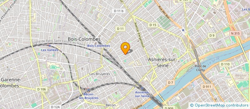 localisation de l'entreprise MONSIEUR JEAN-CHRISTOPHE MOLINIER  ASNIERES-SUR-SEINE