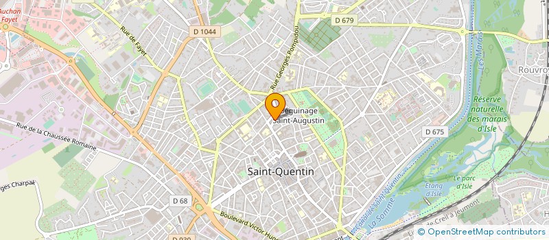 localisation de l'entreprise MONSIEUR JEAN-CHRISTOPHE MOREAU à SAINT-QUENTIN