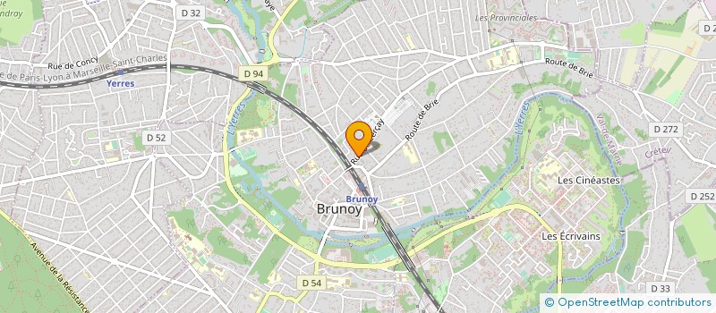 localisation de l'entreprise MONSIEUR JEAN-CHRISTOPHE MORENO à BRUNOY