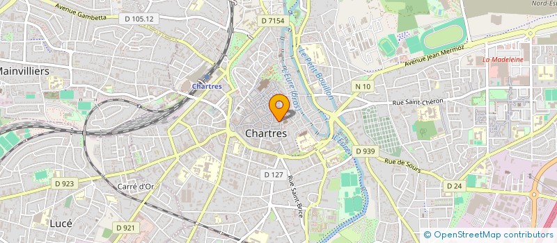 localisation de l'entreprise MONSIEUR JEAN-CHRISTOPHE MORICE à CHARTRES