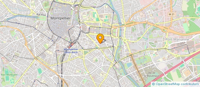 localisation de l'entreprise MONSIEUR JEAN-CHRISTOPHE MOUREY à MONTPELLIER