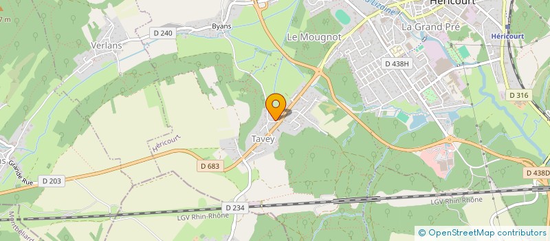 localisation de l'entreprise MONSIEUR JEAN-CHRISTOPHE NAJAC  HERICOURT