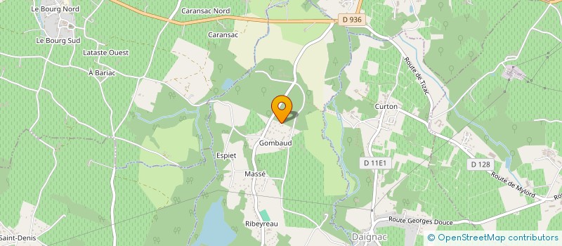 localisation de l'entreprise MONSIEUR JEAN CHRISTOPHE NAVARRETE SANCHEZ  ESPIET