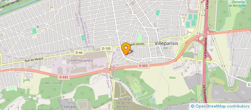 localisation de l'entreprise MONSIEUR JEAN-CHRISTOPHE NGUYEN  VILLEPARISIS