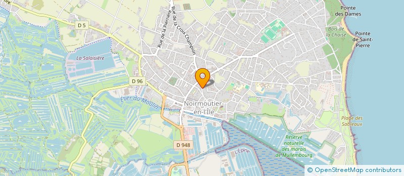 localisation de l'entreprise MONSIEUR JEAN CHRISTOPHE NGUYEN VAN SANG  NOIRMOUTIER-EN-L'ILE