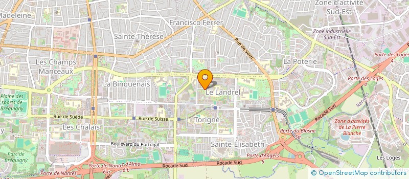 localisation de l'entreprise MONSIEUR JEAN-CHRISTOPHE NONQUE  RENNES