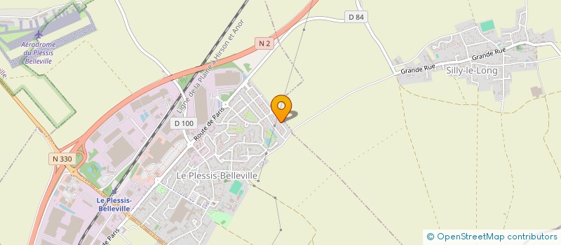 localisation de l'entreprise MONSIEUR JEAN-CHRISTOPHE NUBUL  LE PLESSIS-BELLEVILLE