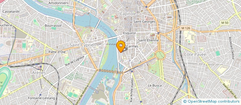 localisation de l'entreprise MONSIEUR JEAN-CHRISTOPHE OUSTRIC à TOULOUSE