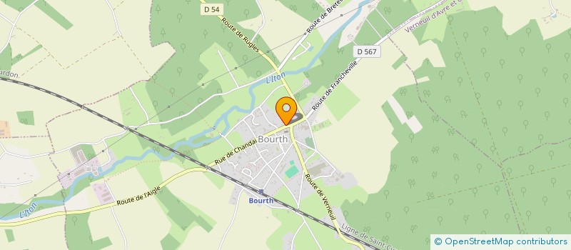 localisation de l'entreprise MONSIEUR JEAN CHRISTOPHE PARAIN  BOURTH