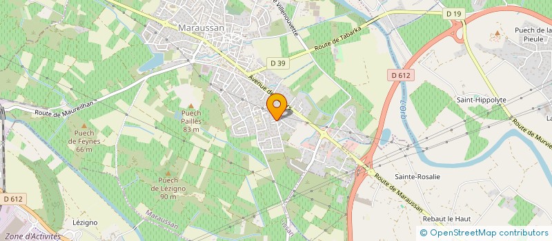 localisation de l'entreprise MONSIEUR JEAN CHRISTOPHE PARIS  CREISSAN