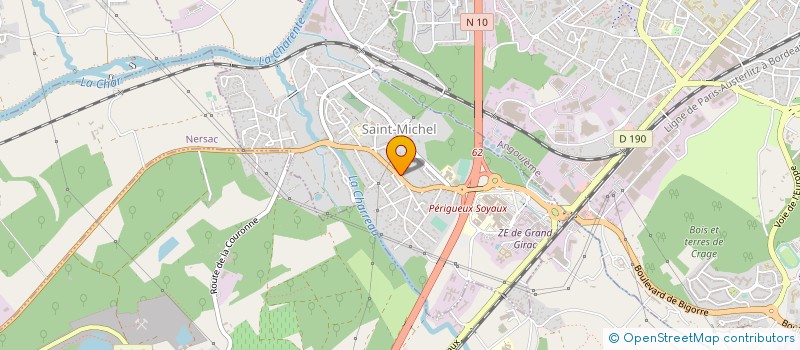 localisation de l'entreprise MONSIEUR JEAN-CHRISTOPHE PASCO à ANGOULEME