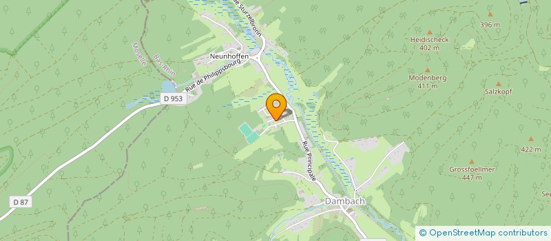 localisation de l'entreprise MONSIEUR JEAN-CHRISTOPHE PAULUS  DAMBACH