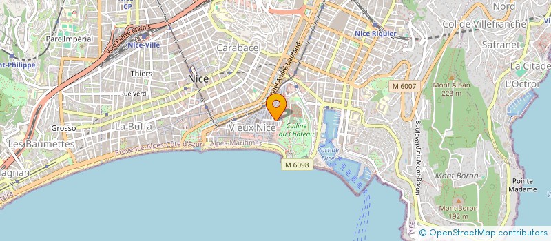 localisation de l'entreprise MONSIEUR JEAN CHRISTOPHE PELLET à NICE