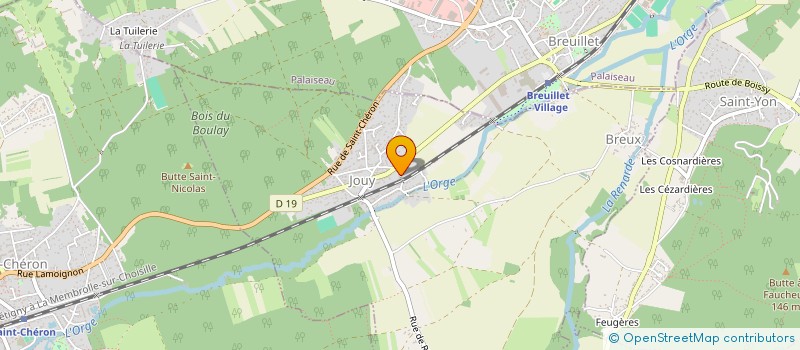 localisation de l'entreprise MONSIEUR JEAN-CHRISTOPHE PERRIER à BREUX-JOUY