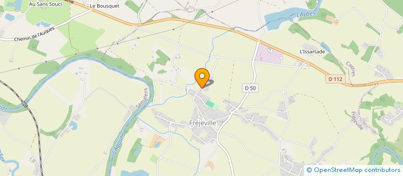 localisation de l'entreprise MONSIEUR JEAN-CHRISTOPHE PEZET  CUQ