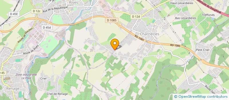 localisation de l'entreprise MONSIEUR JEAN-CHRISTOPHE PIGNOL  RIVES