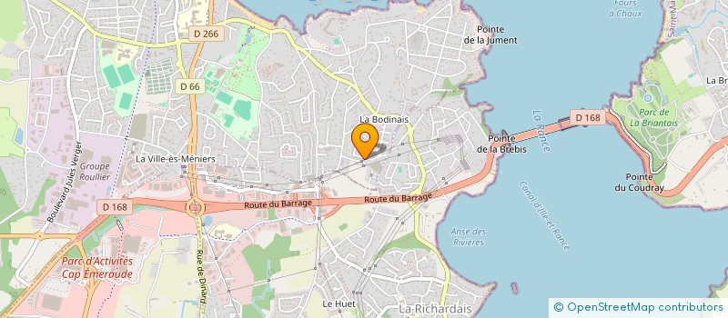 localisation de l'entreprise MONSIEUR JEAN-CHRISTOPHE PIOT  DINARD