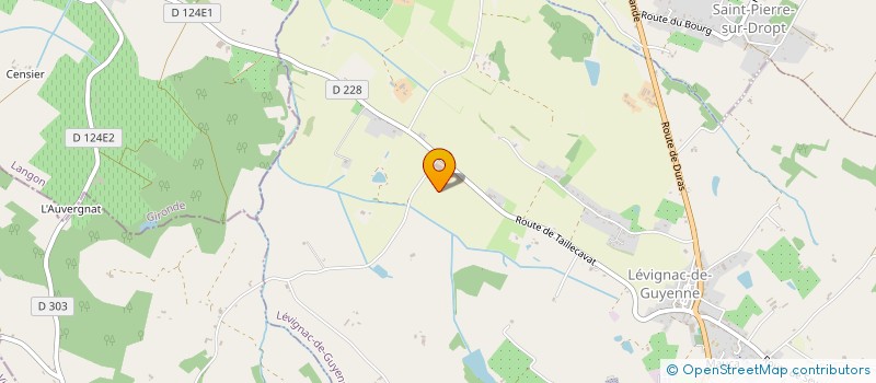 localisation de l'entreprise MONSIEUR JEAN-CHRISTOPHE POITEVIN  LEVIGNAC-DE-GUYENNE