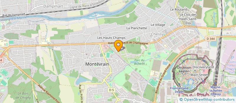 localisation de l'entreprise MONSIEUR JEAN CHRISTOPHE PONT à CHESSY
