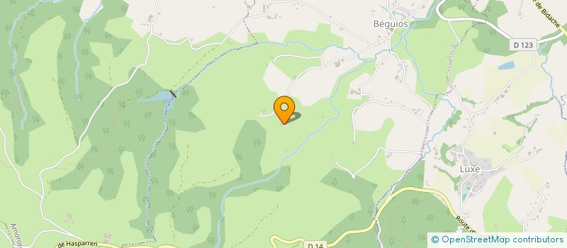 localisation de l'entreprise MONSIEUR JEAN-CHRISTOPHE POUCHULU  IBARROLLE