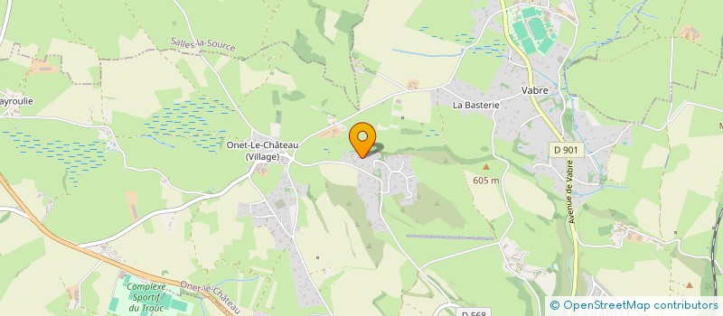 localisation de l'entreprise MONSIEUR JEAN-CHRISTOPHE PUEL  ONET-LE-CHATEAU