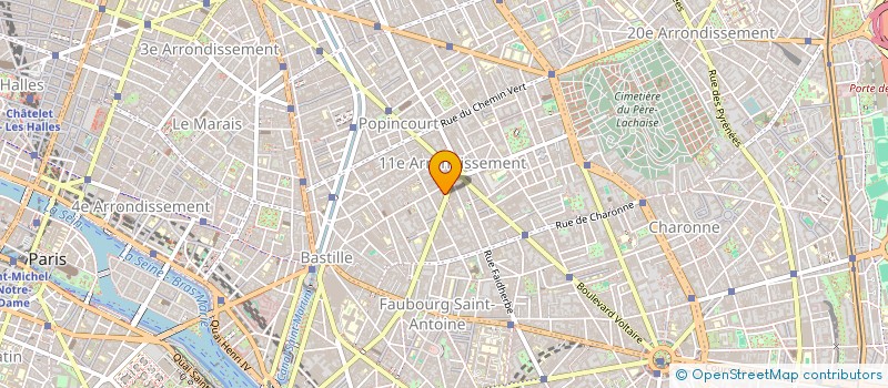 localisation de l'entreprise MONSIEUR JEAN-CHRISTOPHE PUPIER  PARIS