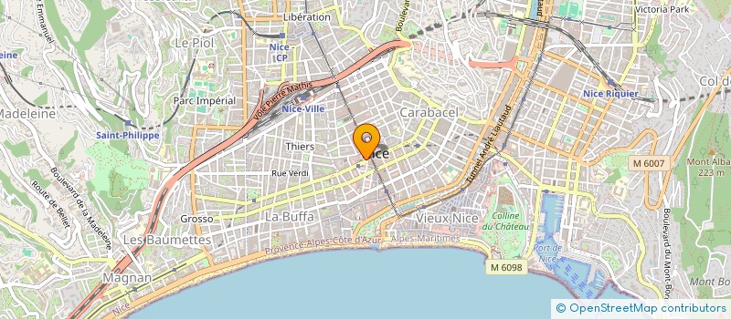 localisation de l'entreprise MONSIEUR JEAN CHRISTOPHE RAMEL à NICE