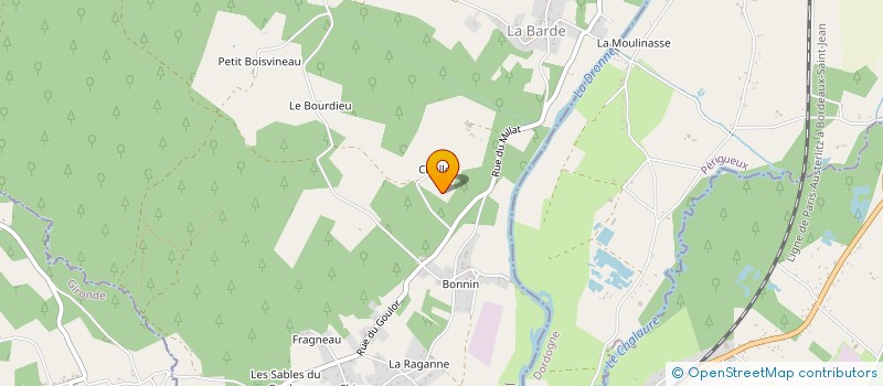 localisation de l'entreprise MONSIEUR JEAN-CHRISTOPHE RANCHOU  SAINT-AIGULIN