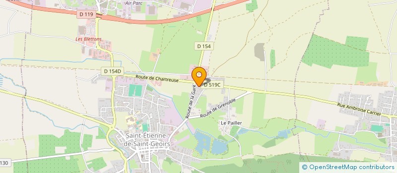 localisation de l'entreprise MONSIEUR JEAN-CHRISTOPHE RANEA  SAINT-ETIENNE-DE-SAINT-GEOIRS